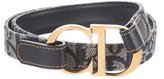 Thumbnail for your product : Christian Dior Diorissimo Canvas Belt