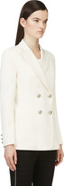 Thumbnail for your product : Balmain Pierre Ivory Double Breasted Blazer