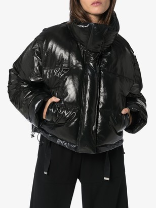 SHOREDITCH SKI CLUB Scala zip-front puffer jacket