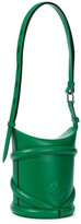 Thumbnail for your product : Alexander McQueen Curve Small leather bucket bag