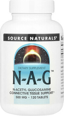 Source Naturals Source Naturals, N-A-G™, 500 mg, 120 Tablets