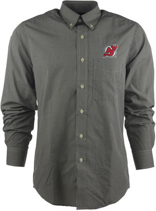 Antigua Men's Long-Sleeve New Jersey Devils Focus Shirt