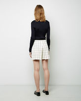 Thumbnail for your product : Proenza Schouler Windowpane Pleated Short