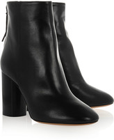 Thumbnail for your product : Isabel Marant Alona glossed-leather ankle boots