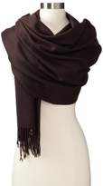Thumbnail for your product : Amicale Women's Solid 100% Cashmere Wrap