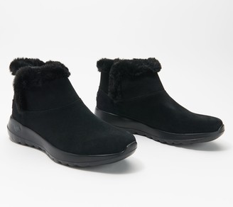 skechers suede ankle boots zappiest