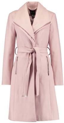 New Look WATERFALL BELTED Classic coat light pink