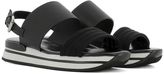 Thumbnail for your product : Hogan Black Leather Sandals