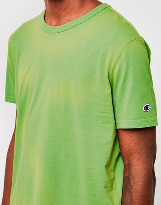 Champion Garment Dyed Classic T-Shirt Green