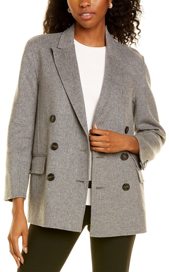 Max Mara Gray Coat | Shop the world's largest collection of 