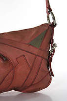 Thumbnail for your product : Marc by Marc Jacobs Orange Silver Tone Zipper Closure Small Shoulder Handbag