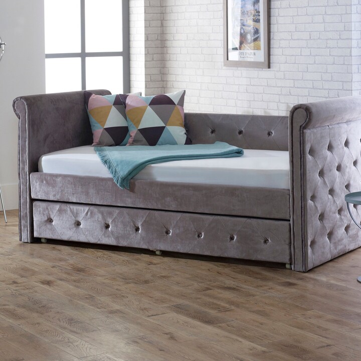 Dunelm Zodiac Day Bed Silver Grey ShopStyle