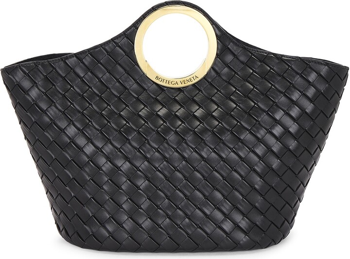 Bottega Veneta Large Picnic Bag in Black
