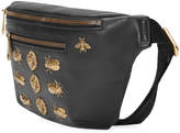Thumbnail for your product : Gucci Leather belt bag with animal studs