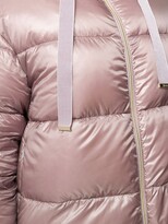 Thumbnail for your product : Herno Cropped Drawstring Down Jacket
