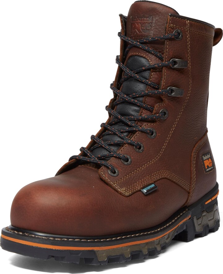 Timberland Men's Boondock 8 Inch Composite Safety Toe Waterproof Industrial Work Boot