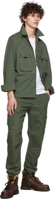 Belstaff Green Tactical Cargo Pants