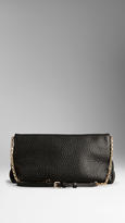 Thumbnail for your product : Burberry Medium Signature Grain Leather Clutch Bag