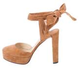 Thumbnail for your product : Jimmy Choo Suede Platform Pumps Suede Platform Pumps