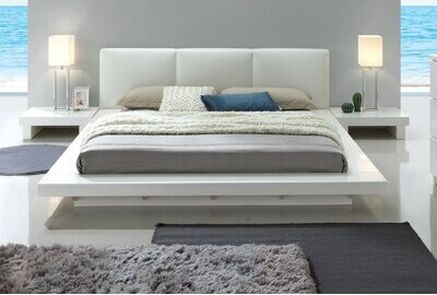 Latitude Run® Teddy Fleece Queen Size Upholstered Platform Bed