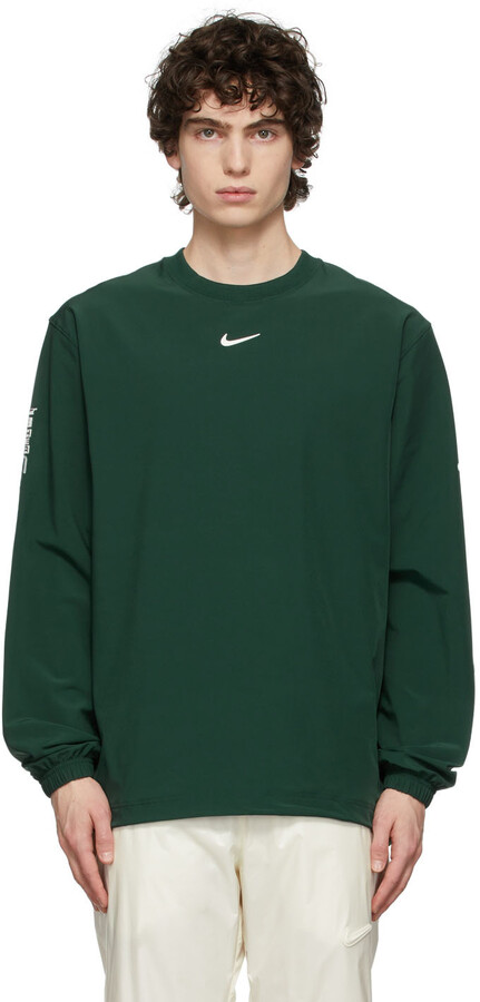 Nike Green NOCTA Edition Long Sleeve Print T-Shirt - ShopStyle