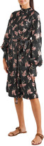 Thumbnail for your product : Co Printed Silk Midi Dress