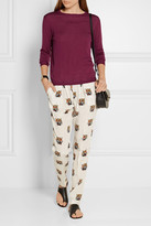 Thumbnail for your product : Stella McCartney Wool Sweater - Plum