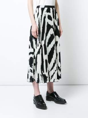 Proenza Schouler knife-pleated long skirt