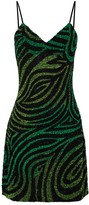 Thumbnail for your product : Ashish Zebra-Stripe Sequin-Embellished Mini Dress