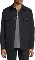 Thumbnail for your product : Tom Ford Quilted Shirt Jacket, Navy