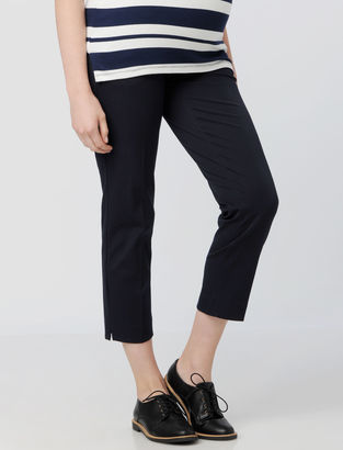 A Pea in the Pod Secret Fit Belly Twill Slim Straight Maternity Pant