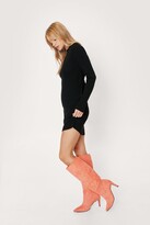 Thumbnail for your product : Nasty Gal Womens Petite Twist Back Cut Out Mini Dress