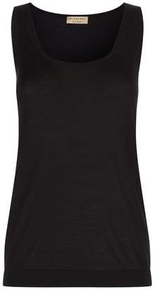 Burberry Silk-Cashmere Knitted Vest