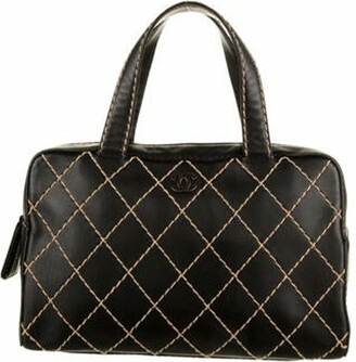 Chanel Surpique Bowler Bag - ShopStyle
