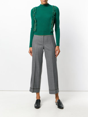 Incotex cropped tailored trousers
