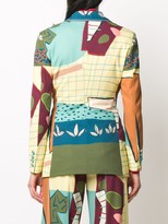 Thumbnail for your product : Ports 1961 Patchwork Print Blazer