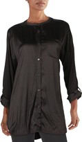 Thumbnail for your product : Lysse Womens Satin Dressy Button-Down Top