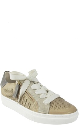 Ron White Ozora Perforated Leather Sneaker - ShopStyle