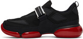 Thumbnail for your product : Prada Black & Red Cloudbust Sneakers
