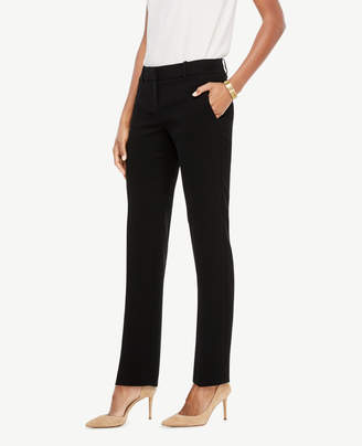 Ann Taylor The Tall Straight Leg Pant In Doubleweave - Devin Fit