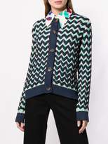 Thumbnail for your product : M Missoni zigzag pattern cardigan