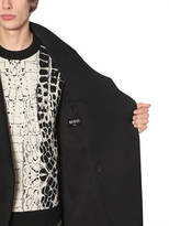 Thumbnail for your product : Balmain Double Breasted Wool Coat
