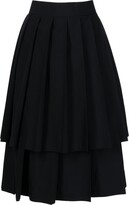 Layered High-Waisted Skirt 