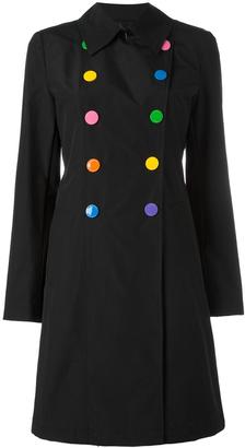 Love Moschino double-breasted flared coat
