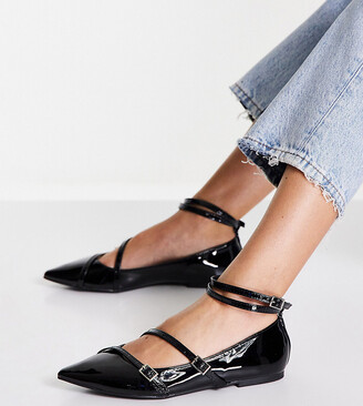ankle strap flats australia