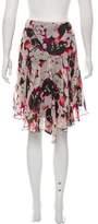 Thumbnail for your product : Diane von Furstenberg Knee-Length Floral Skirt