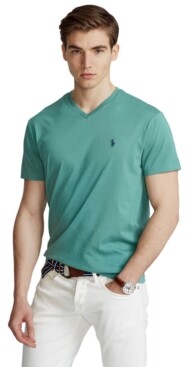 Polo Ralph Lauren Men's Classic-Fit Jersey V-Neck T-Shirt - ShopStyle