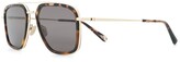 Thumbnail for your product : Brioni Rectangular Shaped Sunglasses