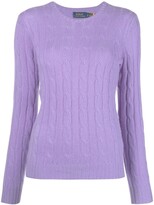 Thumbnail for your product : Polo Ralph Lauren Cashmere Cable-Knit Jumper