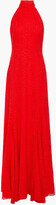 Thumbnail for your product : Stella McCartney Corded lace halterneck gown